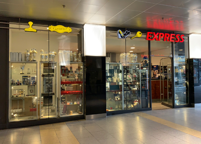 Schlüssel und Gravur EXPRESS Hannover – Unser Geschäft in der Niki-de-Saint-Phalle-Promenade